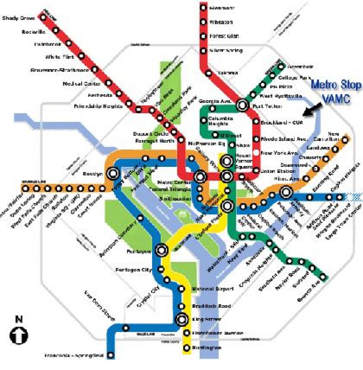метрото Д картата