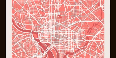 Стени DC картата