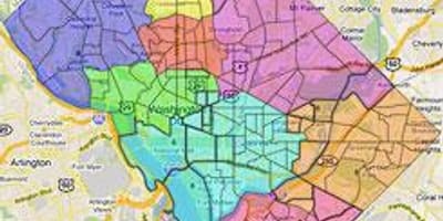 Карта зона 1 паркинг dc