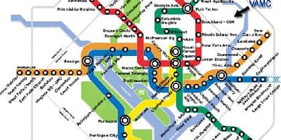 Метрото Д картата