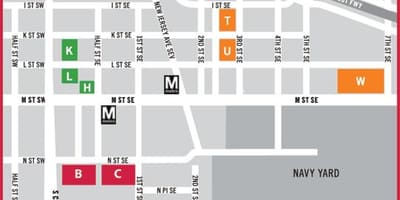 Вашингтон паркинг картата на постоянен ток 